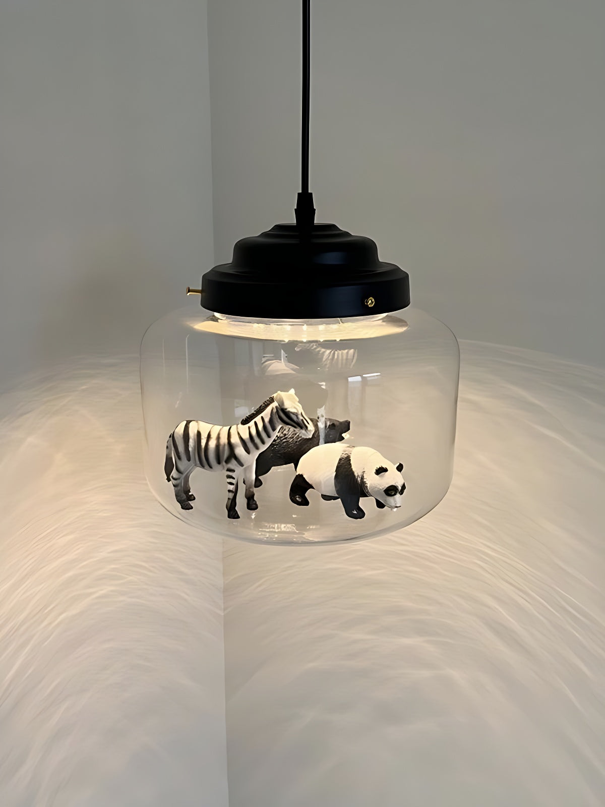 Creative Little Zoo Glass Pendant Light