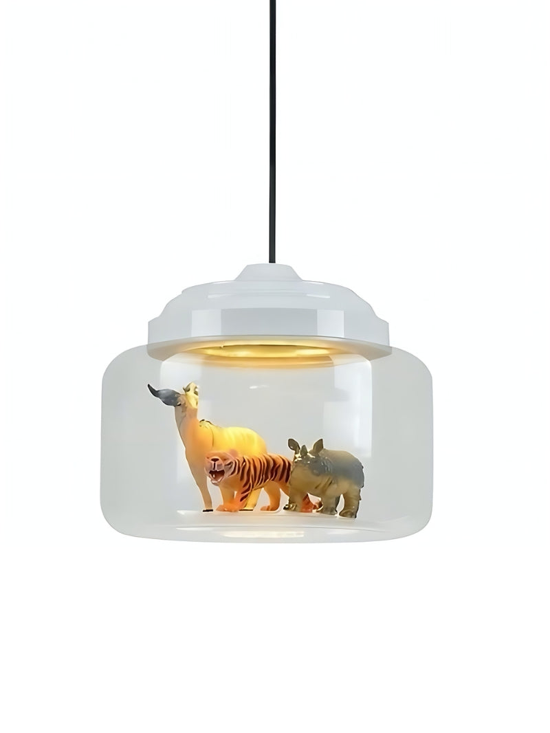 Creative Little Zoo Glass Pendant Light