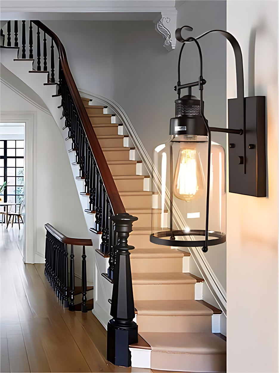 American Vintage Outdoor Waterproof Wall Sconce
