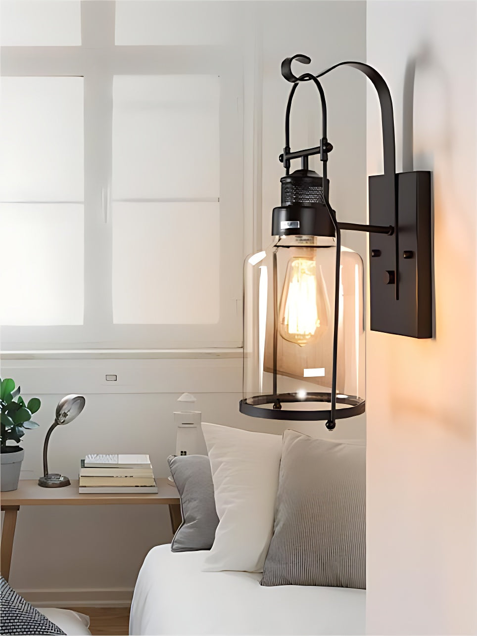 American Vintage Outdoor Waterproof Wall Sconce