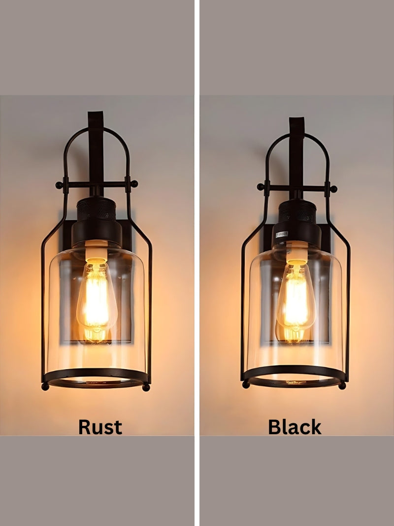 American Vintage Outdoor Waterproof Wall Sconce